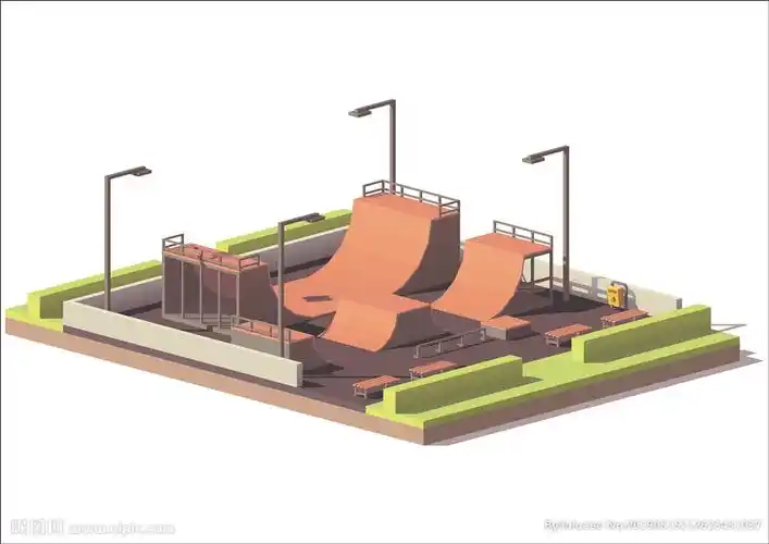 滑板竞技场设计图__建筑设计_环境设计_设计图库_昵图网nipic.com