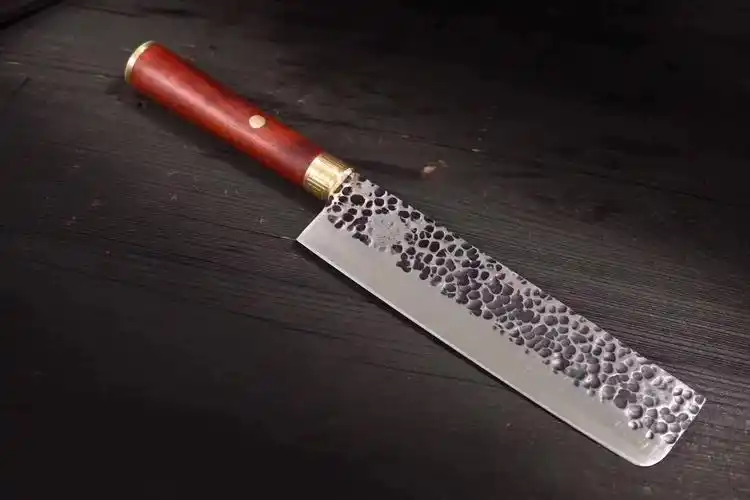 五福小片刀 龙泉市剑庐宝剑厂 手工厨刀 家用菜刀