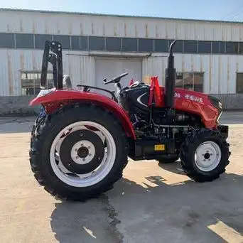 单杠四驱四轮拖拉机水旱田两用35马力小四轮耕地翻土耕田犁地机