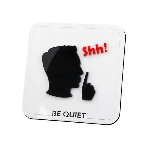 请勿喧哗禁止请勿大声大声说说话小声保持安静温馨标志牌