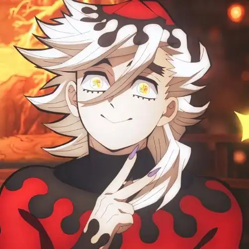 鬼灭之刃#|#动漫头像#「上弦之贰」童磨 〖自截修