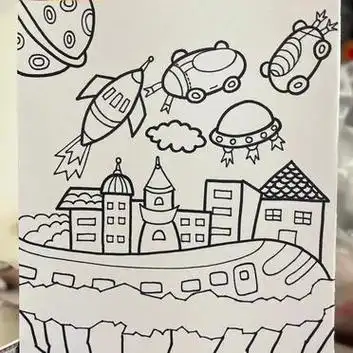 科幻画未来城市