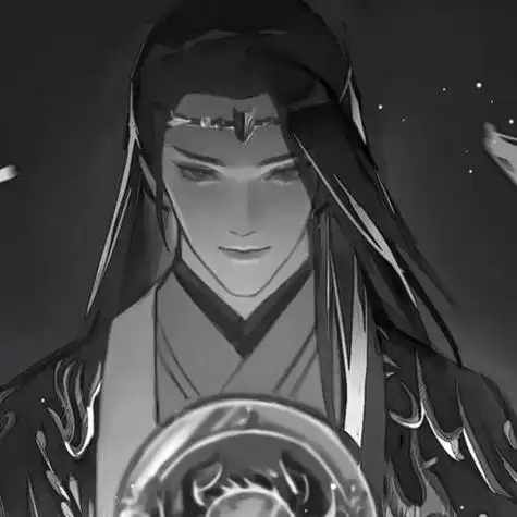 一梦江湖同人动漫头像清风霁月余此生阅过山水独钟你.