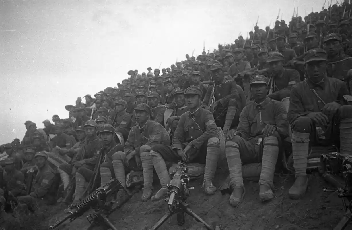 真实罕见的抗日战争期间延安的当地生活照片