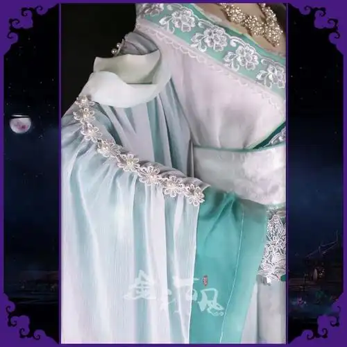 【金利古风】【潇湘雨】白绿色cos古装 白浅 姜沉鱼 姜画月-淘宝网