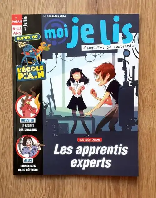 children magazine works : some works for milan presse, french