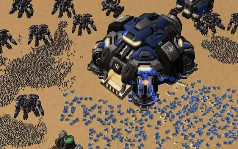 星际争霸2 - 真实比例泰伦运营实录