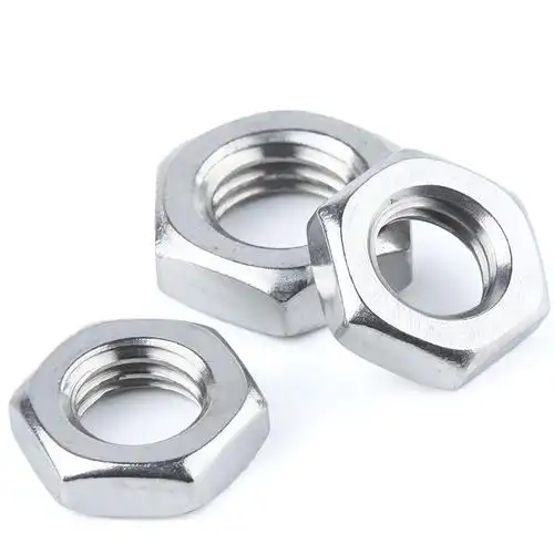 20304不锈钢六角螺母螺帽薄型螺丝帽