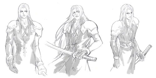 摸鱼 不同版本的萨菲罗斯. cc ac re