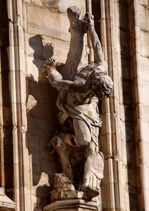 p14 在希腊被钉死在橄榄树上的圣路加(猜测)p13 被以x形十字架钉死的