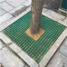 绿化沿街树池盖板树坑格栅复合树脂树穴盖板树篦子树池装饰护树板