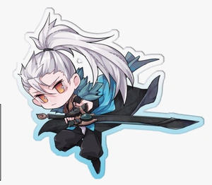 【王者荣耀】青龙志/铠 闪粉亚克力挂件 闪卡 钥匙扣 同人周边