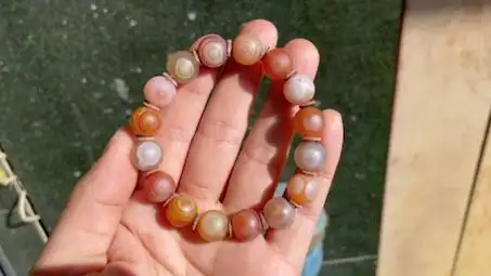 保山南红天眼手串