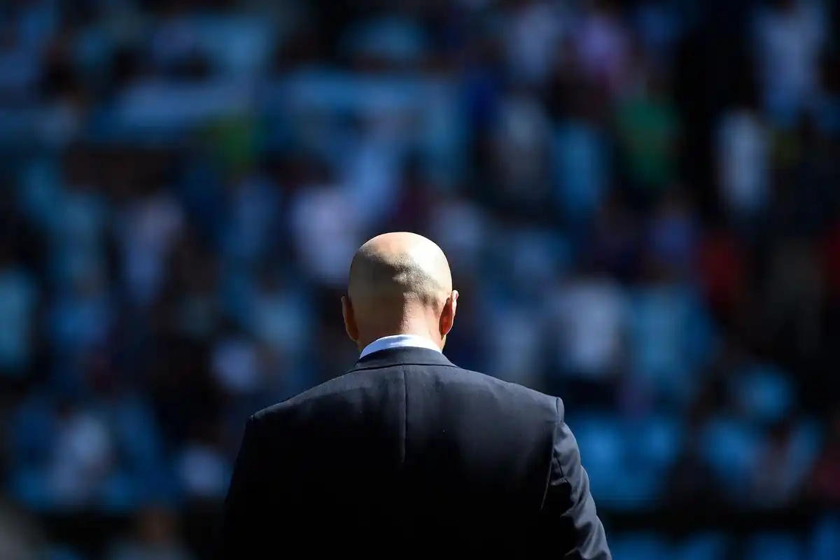 新华社照片,法新,2019年8月18日8月17日,皇家马德里队主教练齐达内在