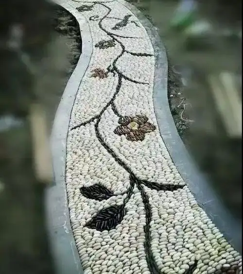 超有价值的鹅卵石铺路方法(多图)