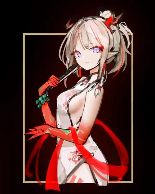 明日方舟年插画图片