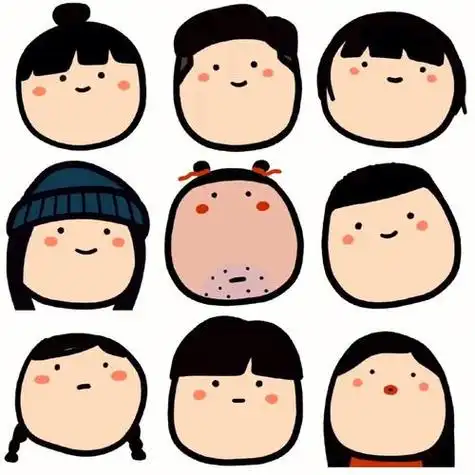 丑萌大脸头像可可爱爱06