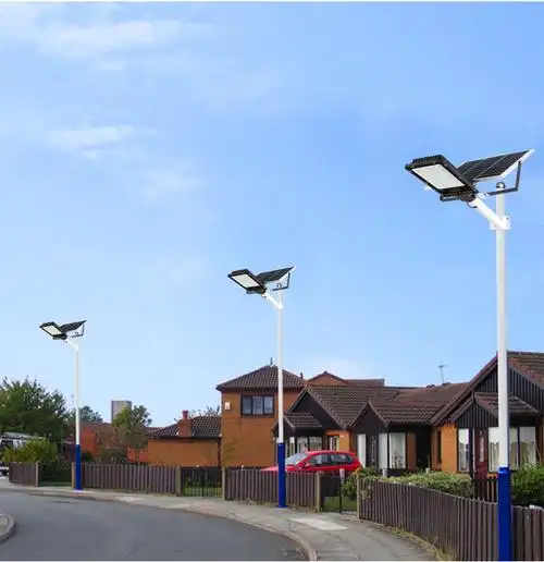 太阳能路灯新农村3米4米乡村户外道路照明公路5米6米路灯工程300w凯佳