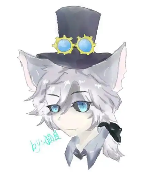 第五人格手绘月下绅士狼约