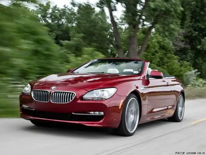 宝马(进口) 宝马6系 2012款 650i敞篷轿跑车 朱砂红 车身外观