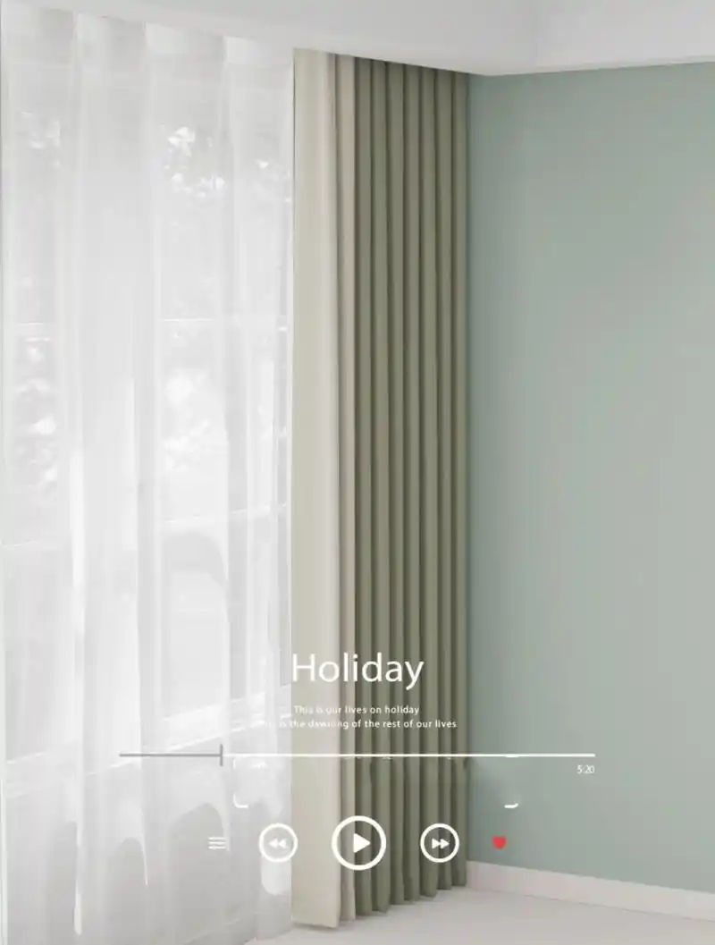 乳胶漆伦敦雾超977款窗帘配色,你get到了 99伦敦雾,颇有一番小