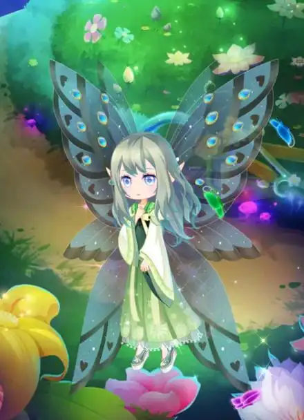 小花仙游戏  :装饰翅膀的小精灵仙子