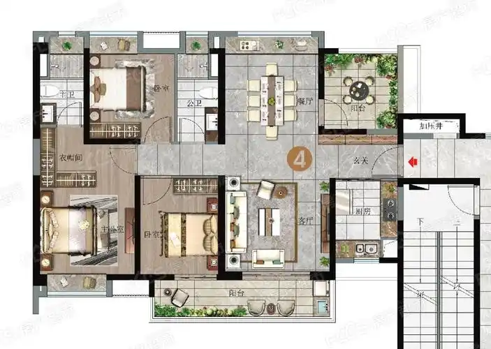 保利大都会户型图
