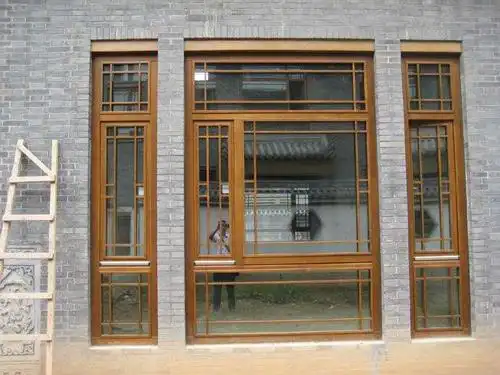 中式仿古门窗精益求精铝代木材质各种花样均可制作