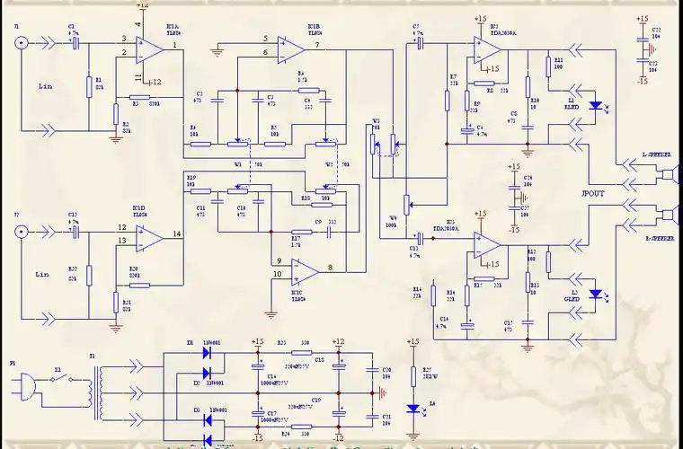 求双声道音质够格的功放电路图,不要胆机