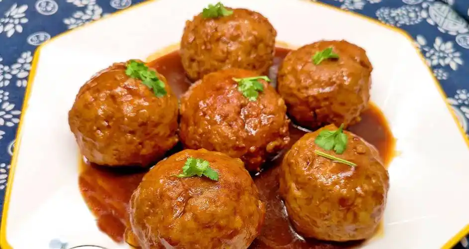 第二道菜:【美菜红烧肉】寓意:红红火火!