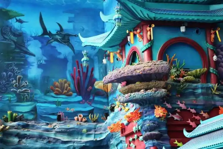 翻开龙宫大白鲸世界这本书,与海洋相遇!_互动