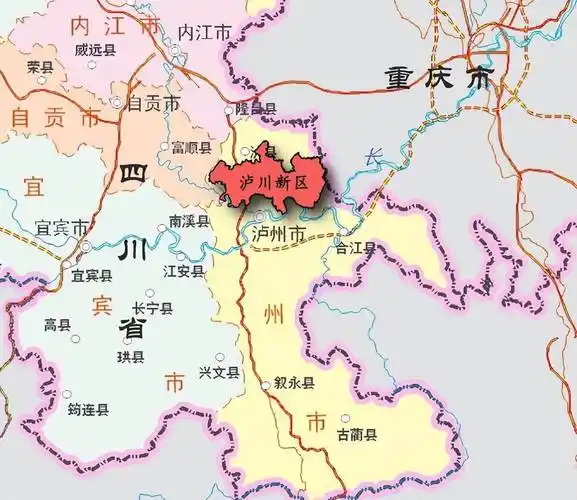 泸州市的区划调整,四川省的第6大城市,为何有7个区县?_我国_专区_成都