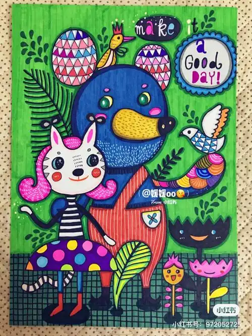 儿童画 - 堆糖,美图壁纸兴趣社区