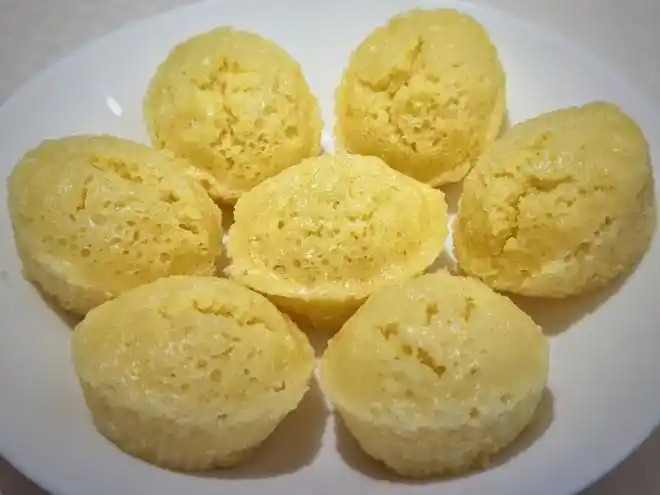 玉米发糕(粘米粉)的做法