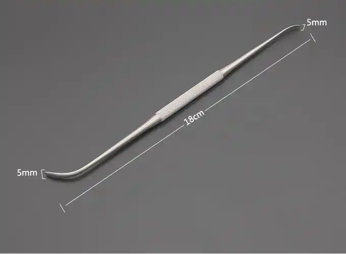 巩膜鼻部剥离器鼻骨膜剥离子圆头方头双头铲式鼻部整形手术器械 双头