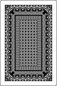 扑克背面扑克牌背面60x90毫米照片