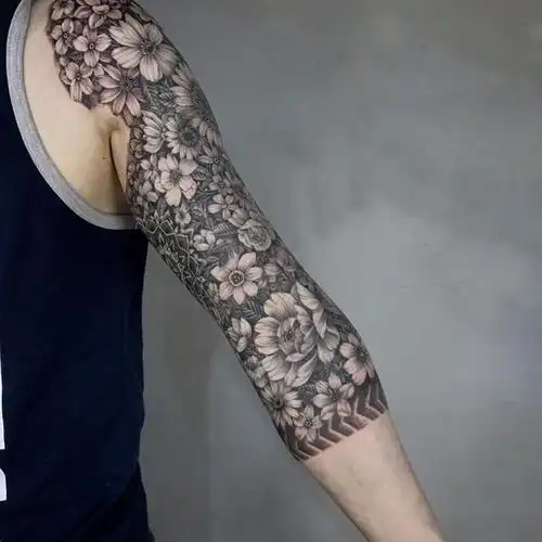 花臂最新款最新原创设计的花臂_纹身吧社区 - 纹身大咖