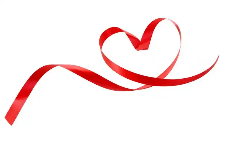 心型红色丝带特写高清图片图片素材下载(图片id:37658)_-节日庆典-图