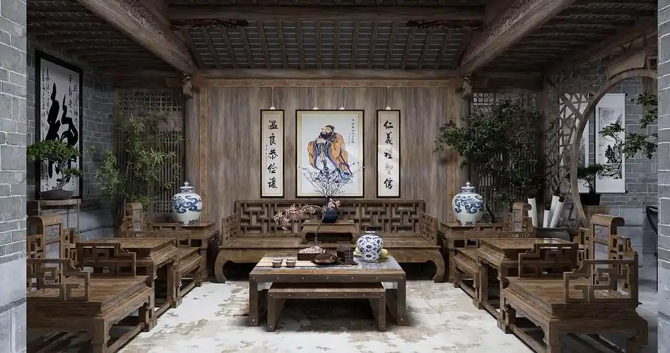 苏派古建室内方案效果