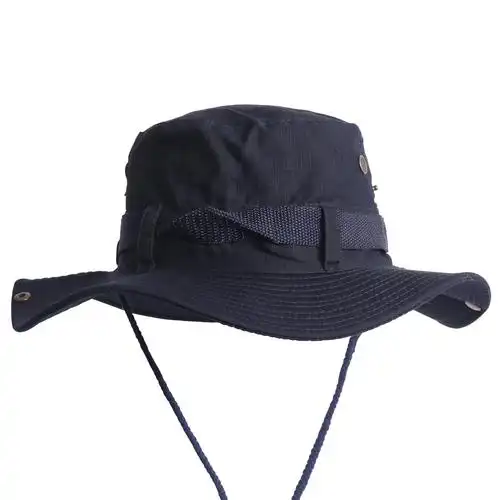 军版户外奔尼帽 遮阳帽 宽檐帽渔夫帽摄影帽登山帽钓鱼帽 双层顶