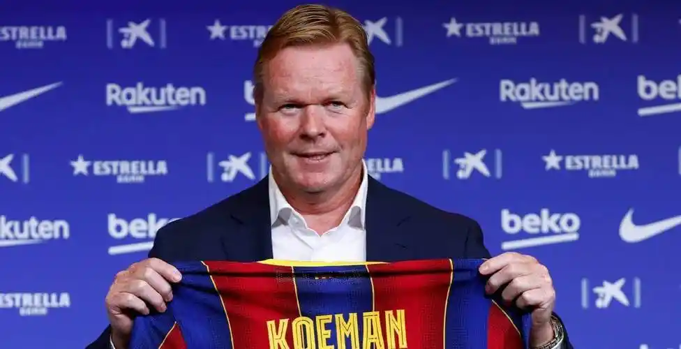 华金再遇罗纳德·科曼:他连做一个球衣管理员也不够格_主帅_皇家