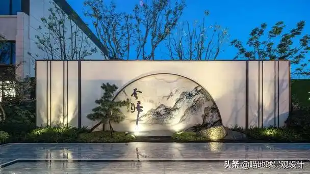 40款中式庭院景墙设计赏析简洁大气有韵味