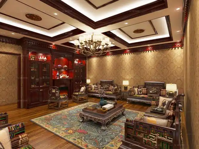 藏式.客厅