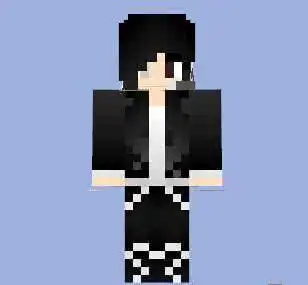 我的世界鸣人皮肤分解图