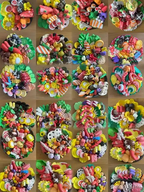 手工粘土——吃火锅啦～ 学前教育专业手工 食物类 粘土火锅