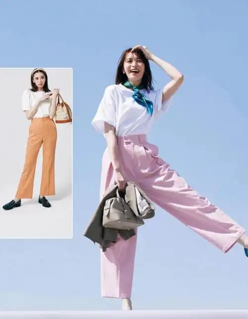 白色t恤的"2搭配3穿法"