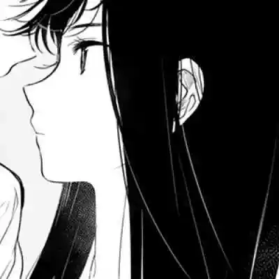 情头一左一右动漫黑白头像,情侣头像图片-回车桌面