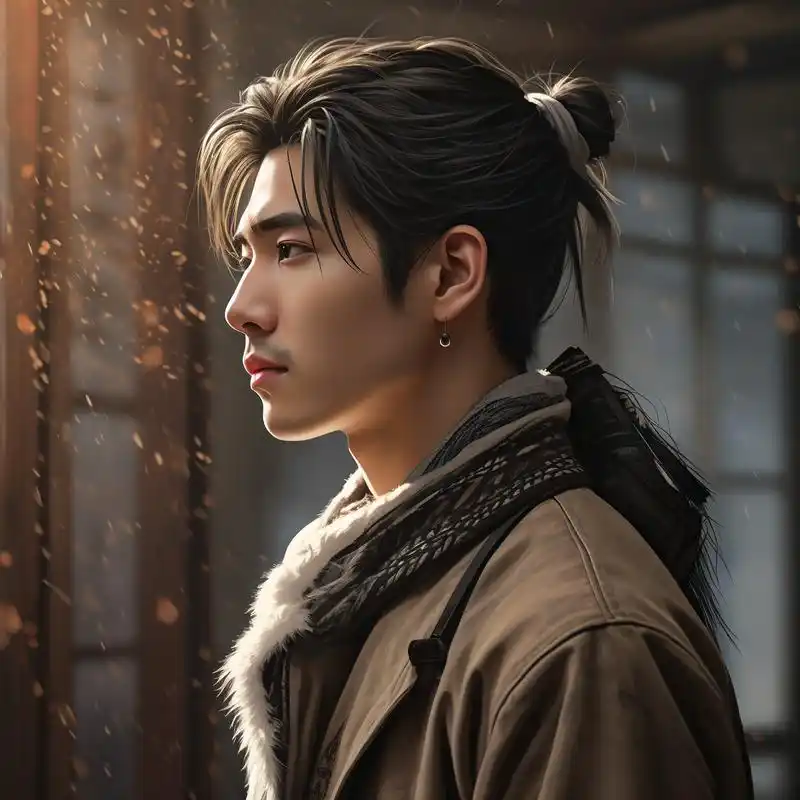 今天给大家带来一组冷酷帅气的真人侧脸男性头像,每张都散发着独特的