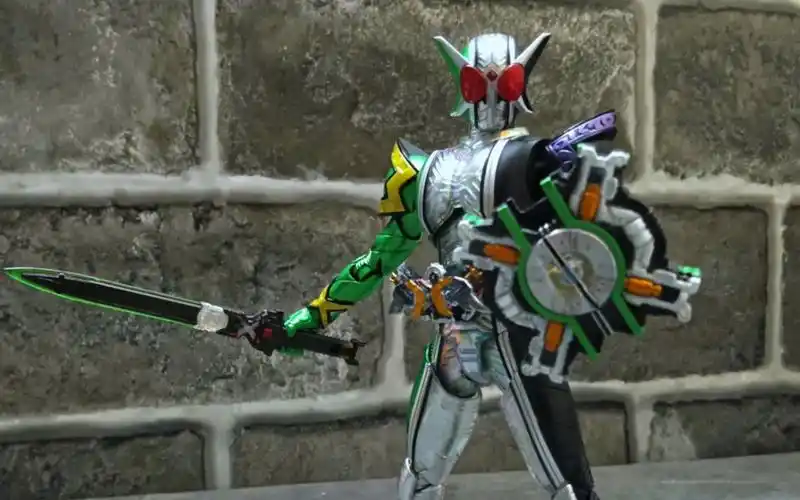 【玩具博物馆】真骨雕制法 假面骑士w 极限王牌疾风