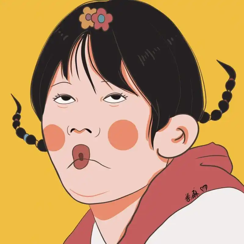 插画 | 情侣头像 | 丑萌头像 | 两个沙雕头 图片92二改92商用92